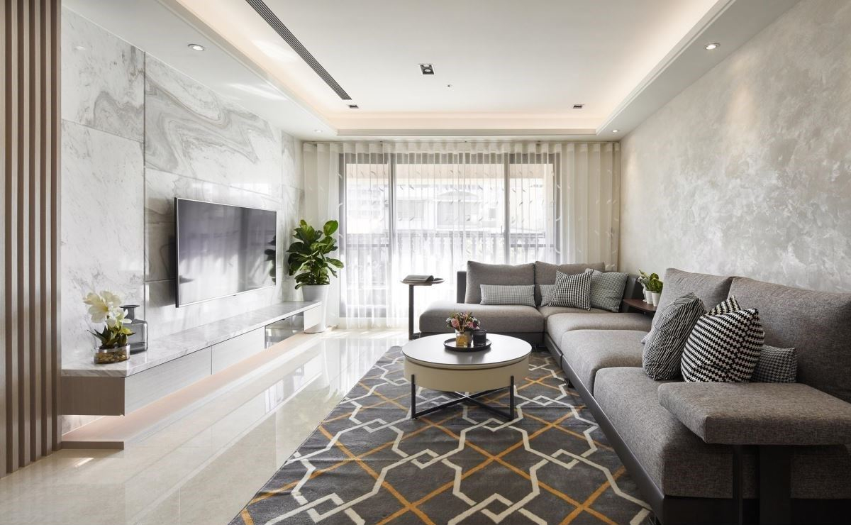 150平方米房子装修丨一举一动,一言一行,塑造现代大宅气度